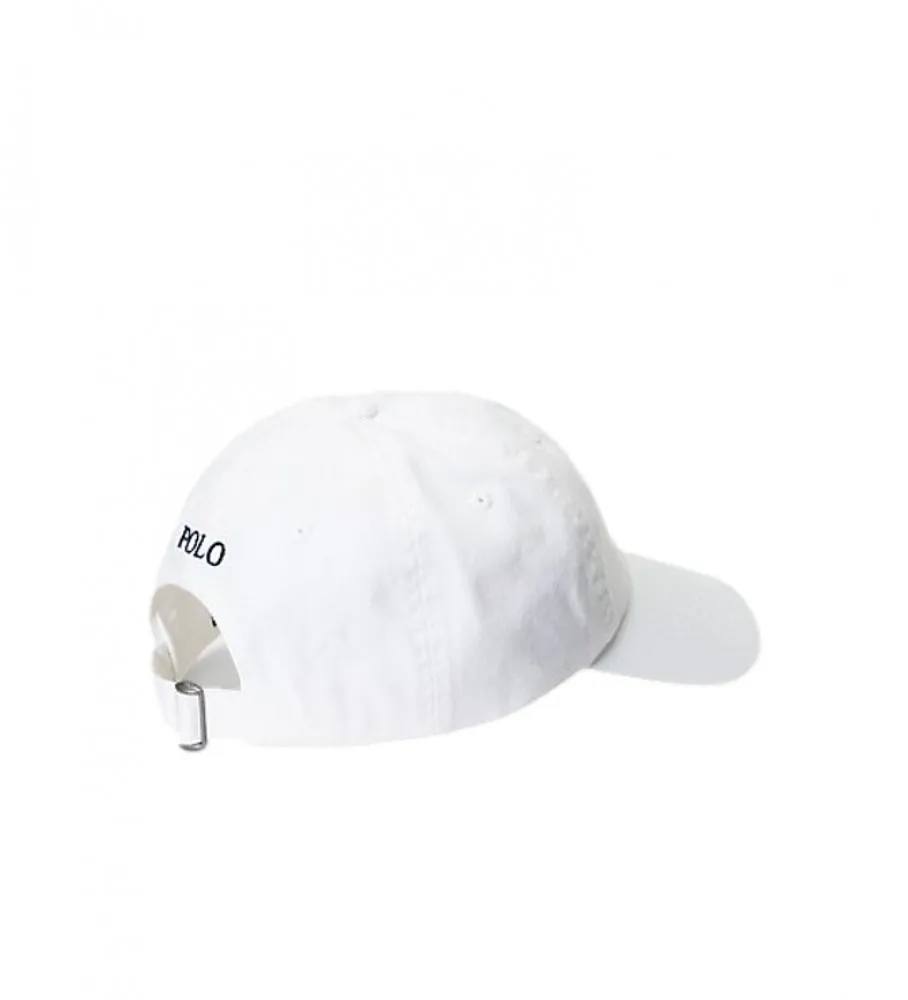 Gorra de tela de chino de algodón blanco