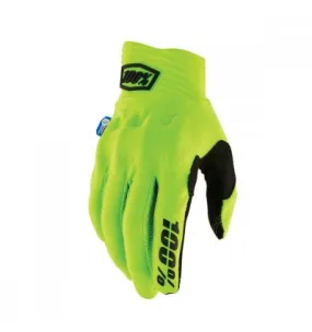 Guantes BTT 100% Bike COGNITO SMART SHOCK (Fluo Yellow)