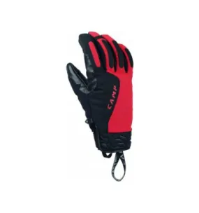 Guantes Camp Hot (negro/rojo)