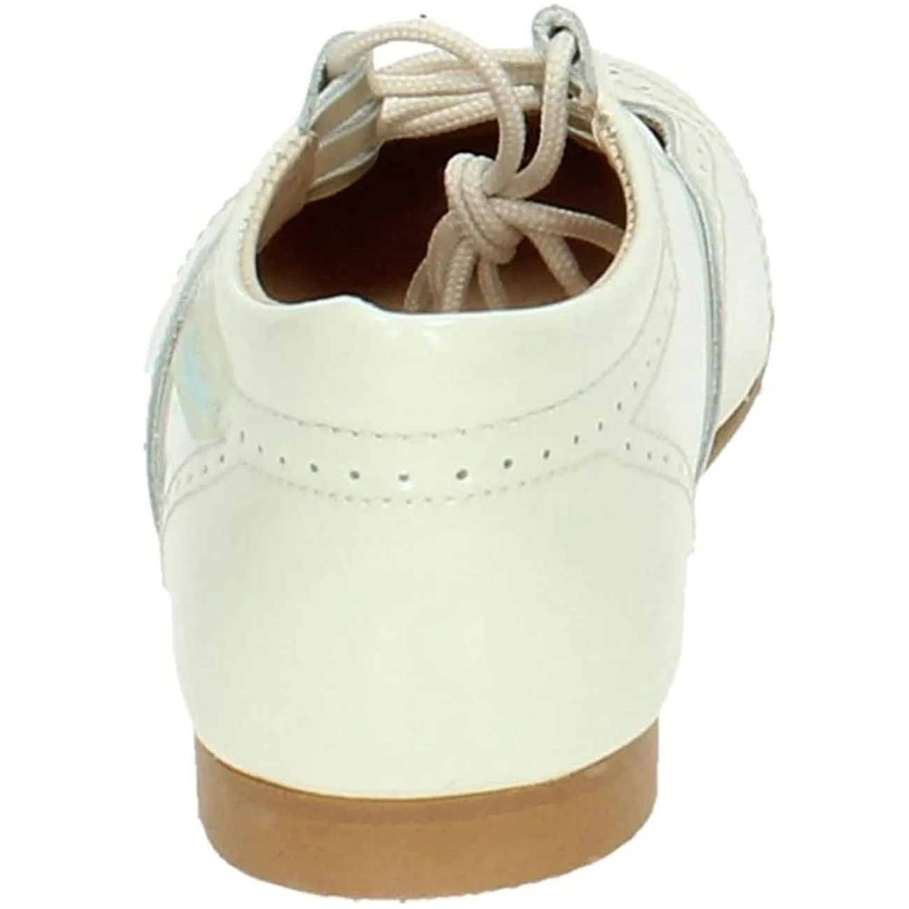 Inglesito De Charol Beige De Niño Angelitos 20969-18 (tallas De 18 A 27)