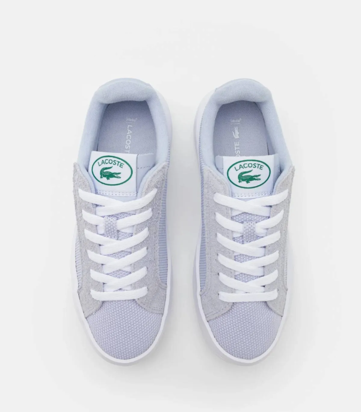 Lacoste - Zapatillas Para Mujer Celeste - Carnaby Plat Lt 124 2