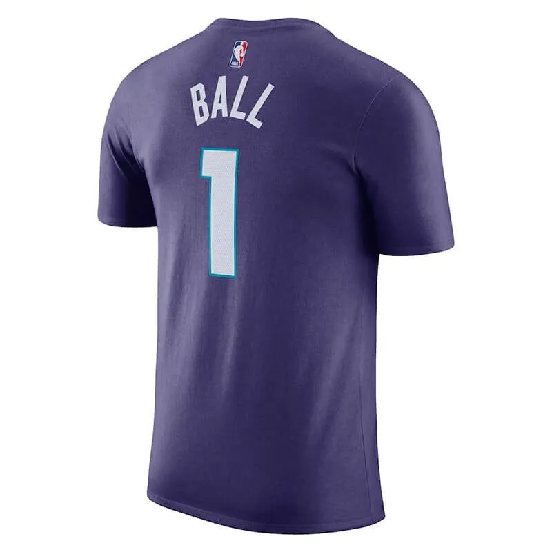 LAMELO BALL CHARLOTTE HORNETS STATEMENT EDITION TEE (JUNIOR)