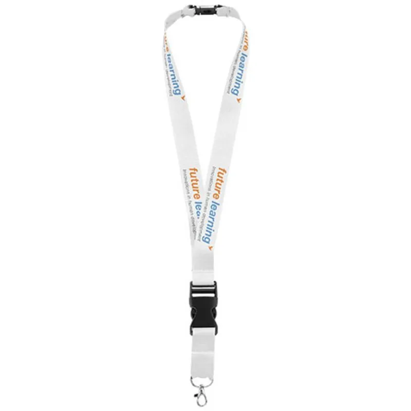 Lanyard promocional con hebilla separable Yogi