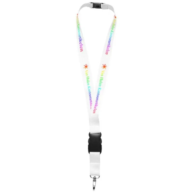 Lanyard promocional con hebilla separable Yogi