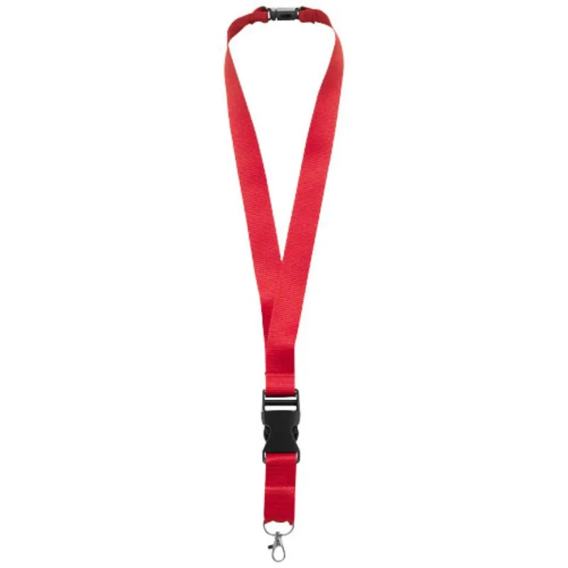 Lanyard promocional con hebilla separable Yogi