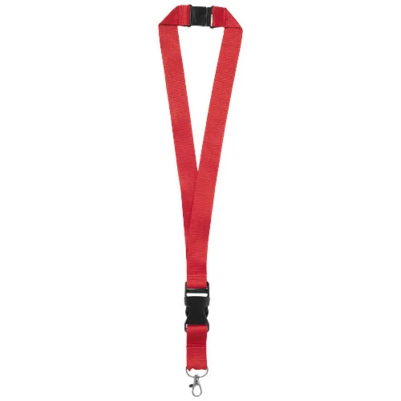 Lanyard promocional con hebilla separable Yogi