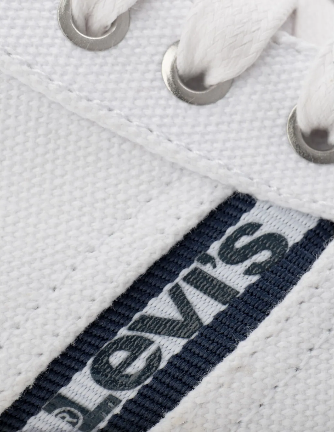 LEVIS Zapatillas Lona Blancas