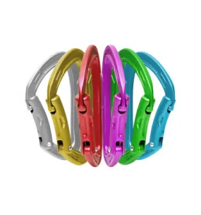 Lote de 6 mosquetones Edelrid Mission (multicolor)