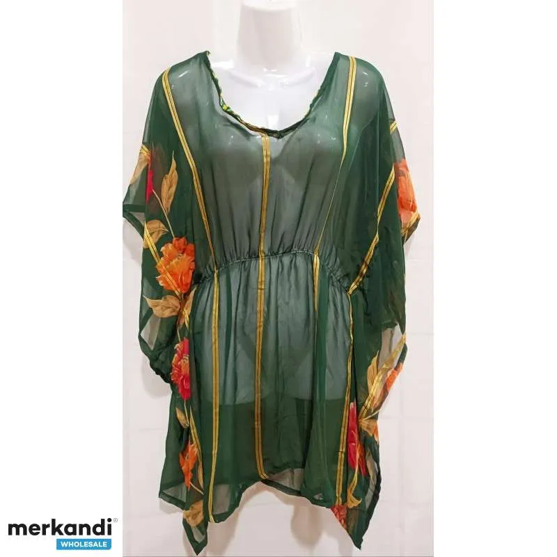 Lote Mayorista de Kaftan 2023 - Variedad en Vestidos de Playa de Última Moda