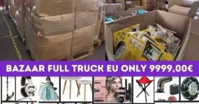 Lotes de Bazar - Liquidación de productos de Europa | Camión