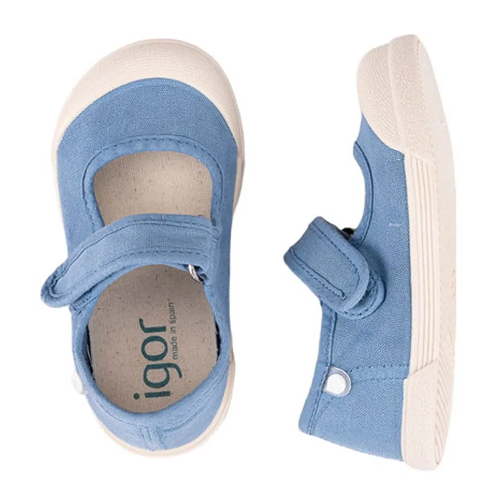 Merceditas barefoot de lona Igor Denim