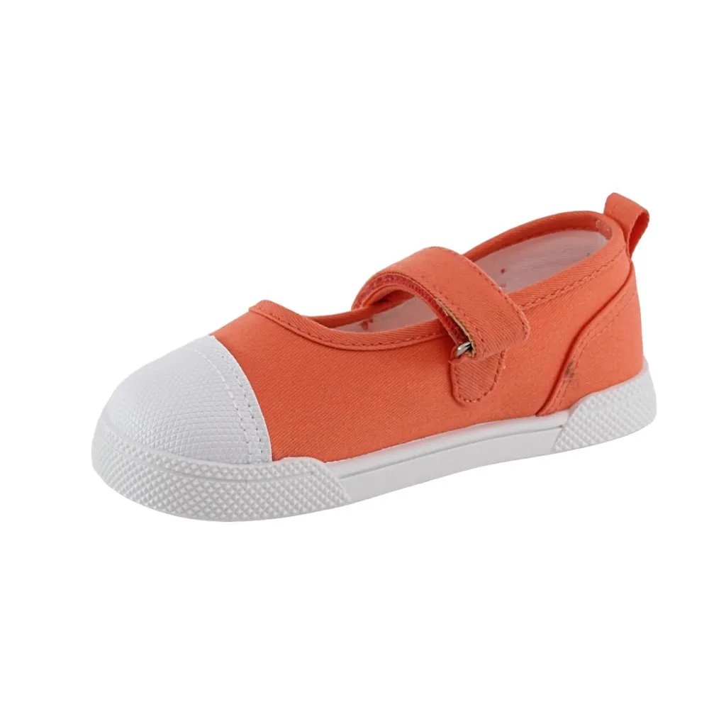 Merceditas de lona barefoot Blanditos Coral