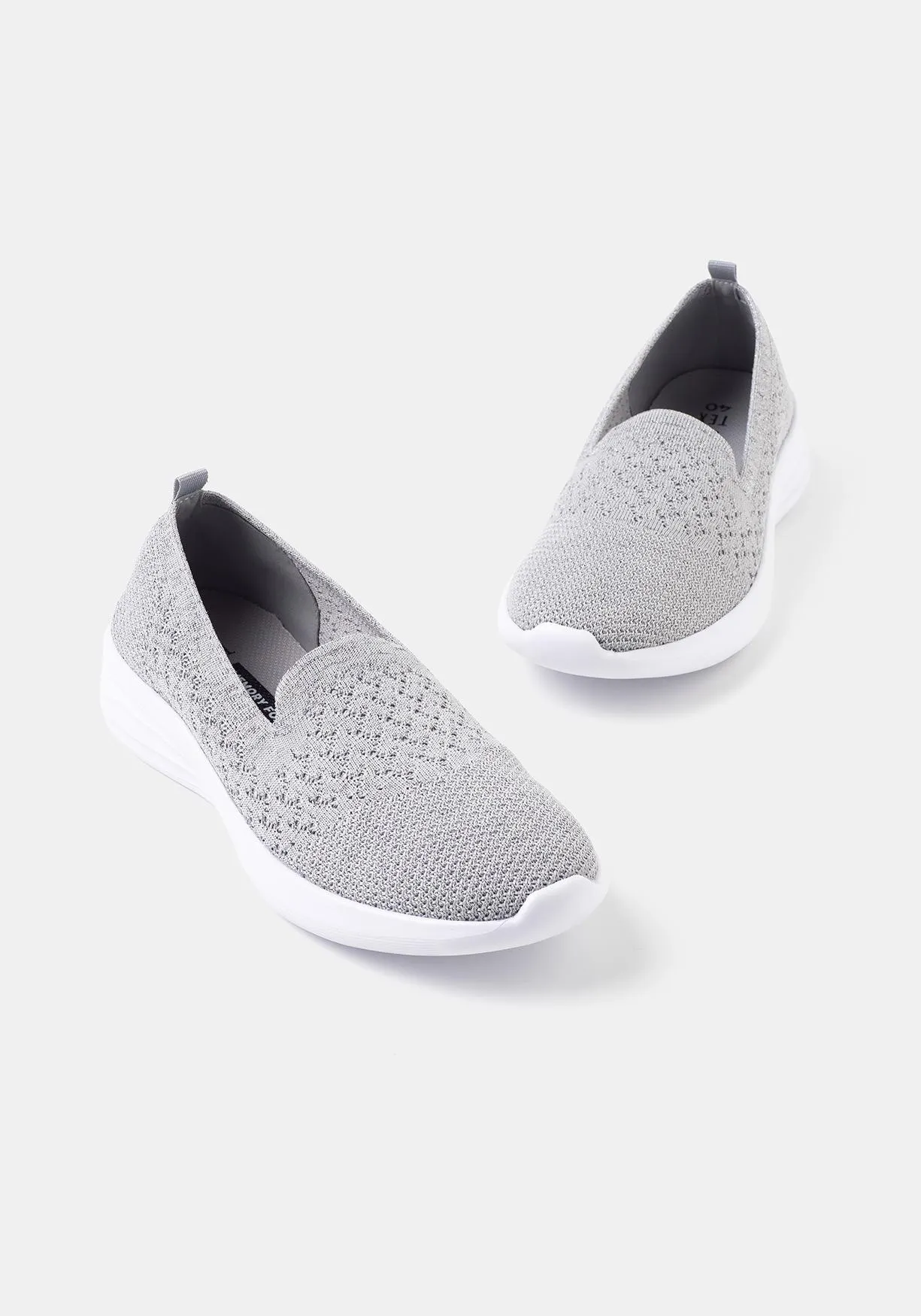 Mocasines de lona con Memory Foam de Mujer TEX