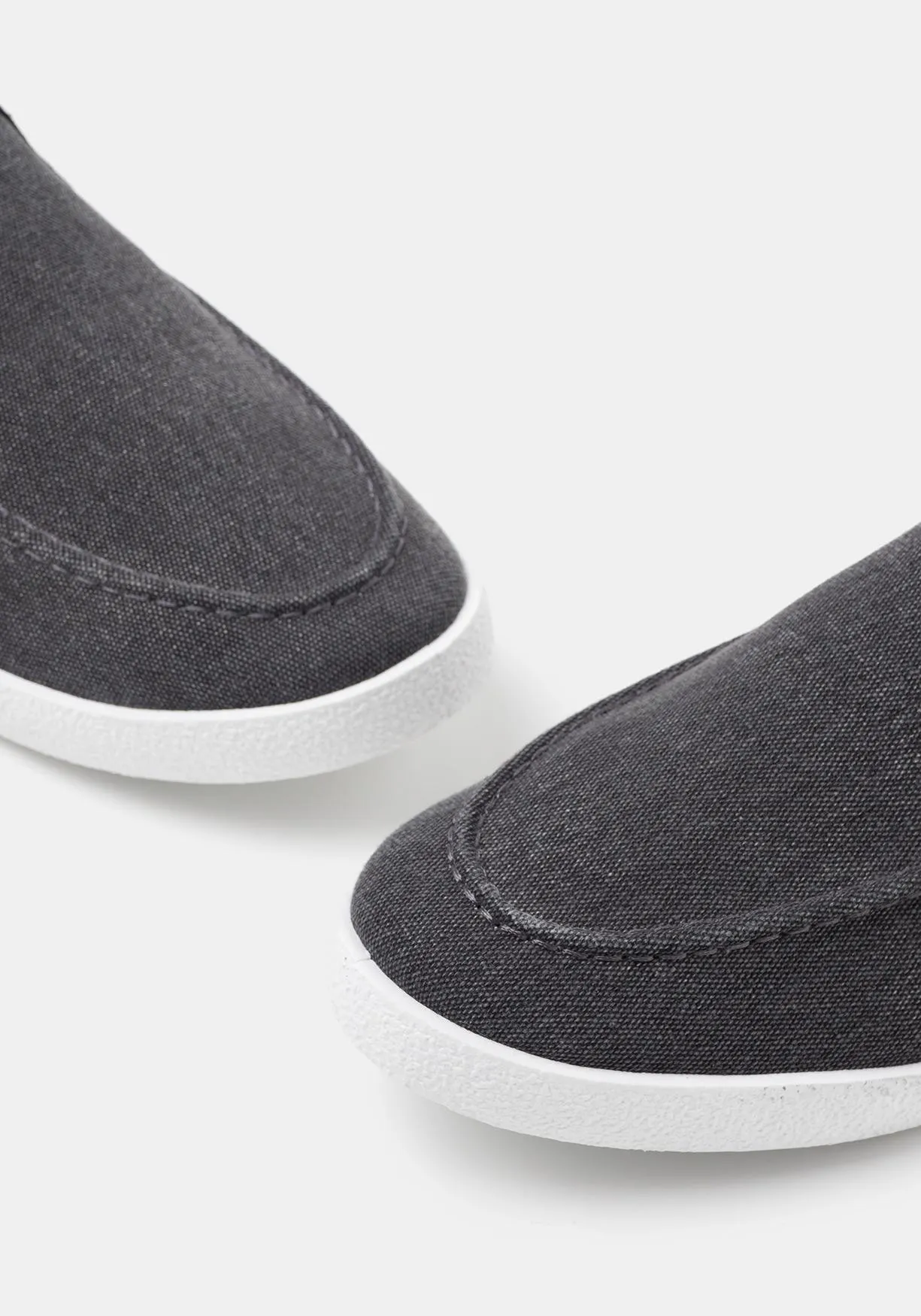 Mocasines de lona vaquera Memory Foam de Hombre TEX