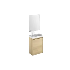 Mueble de baño y espejo Royo Enjoy Roble nórdico