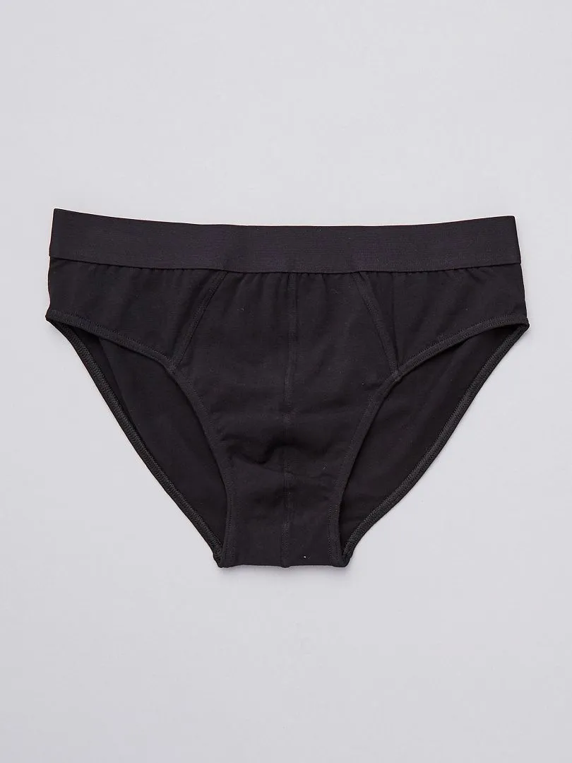 Pack de 3 slips - NEGRO