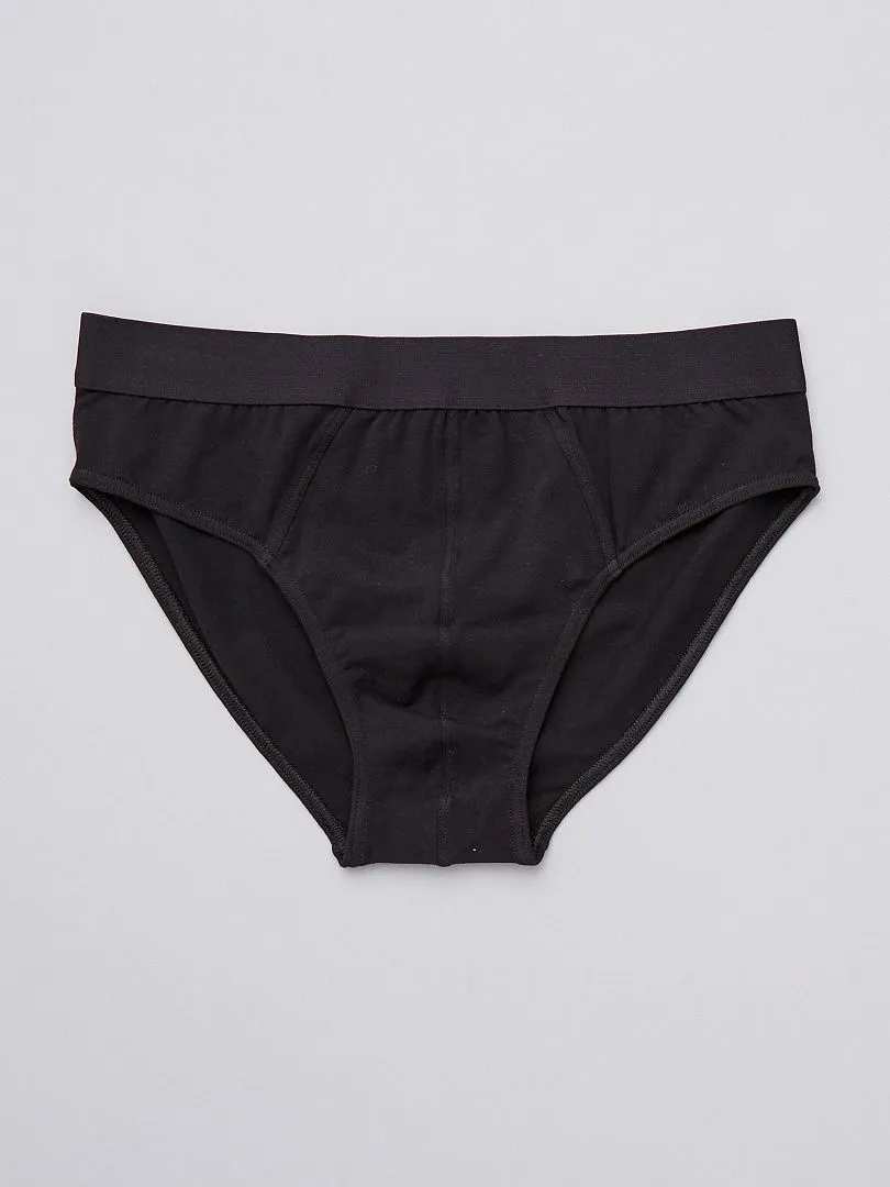 Pack de 3 slips - NEGRO