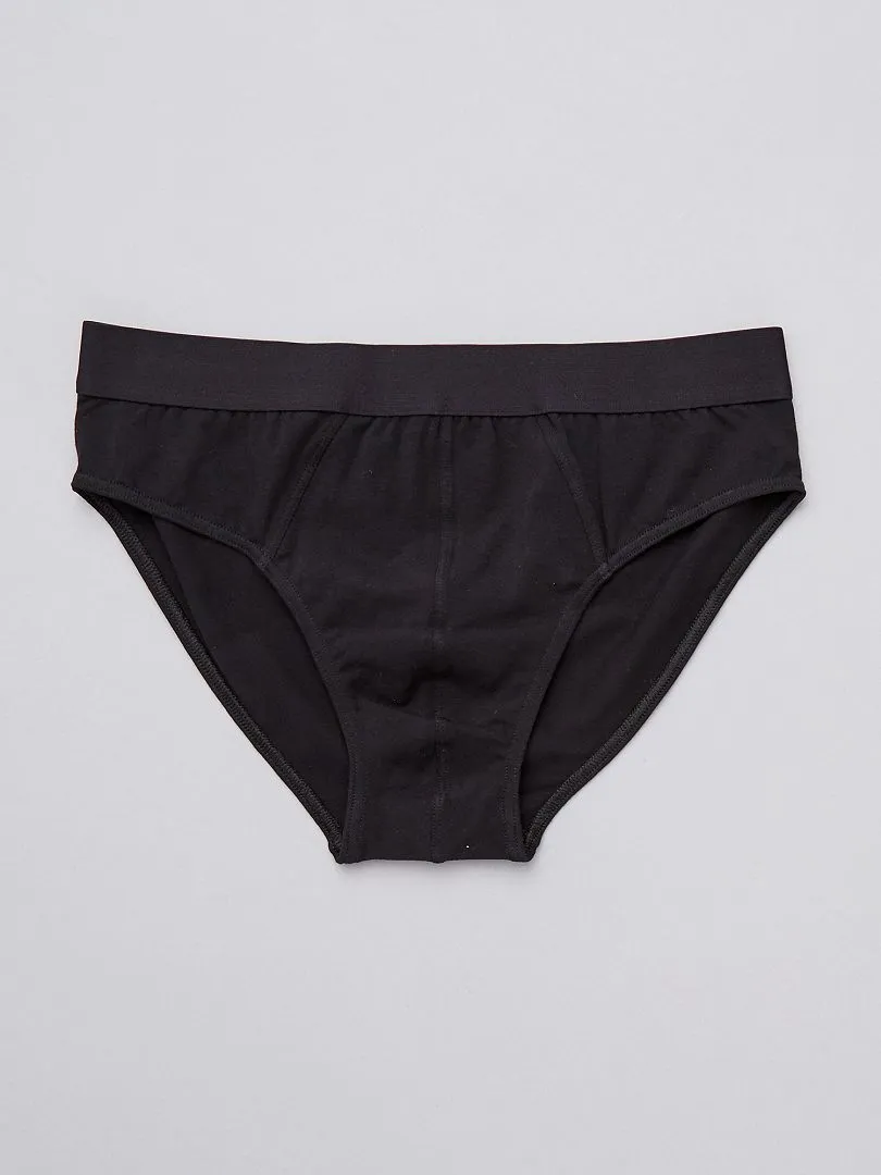 Pack de 3 slips - NEGRO