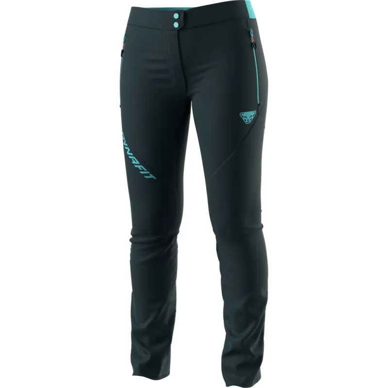 Pantalones de travesía para mujer Dynafit TRANSALPER 2 LIGHT Dynastretch (azul marino arándano)