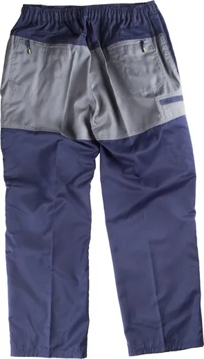 Pantalón combinado rodilleras y culera Marino / Gris