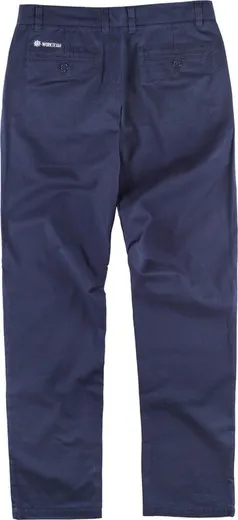 Pantalón de mujer tipo chino Marino