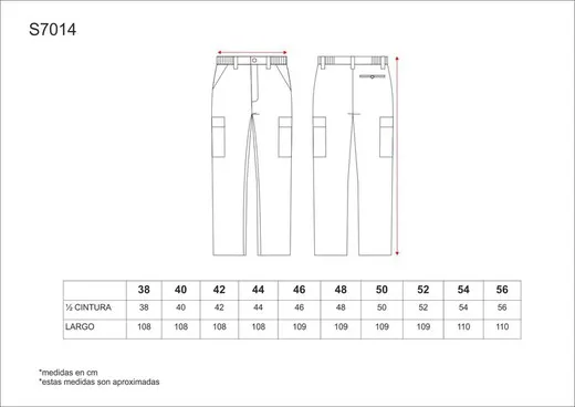 Pantalón de pana con cintura elástica Marino