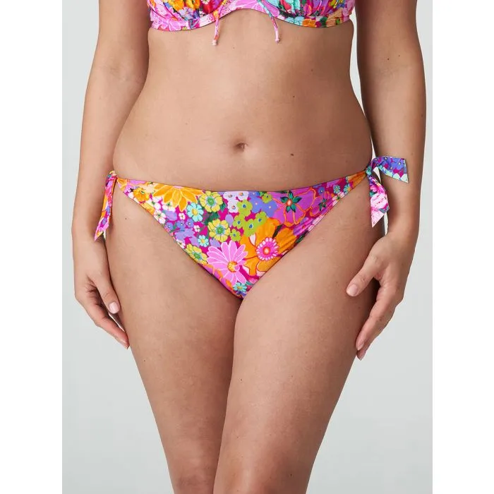 Parte de abajo bikini Primadonna Swim Najac Lazos 4011053 Floral Explosion