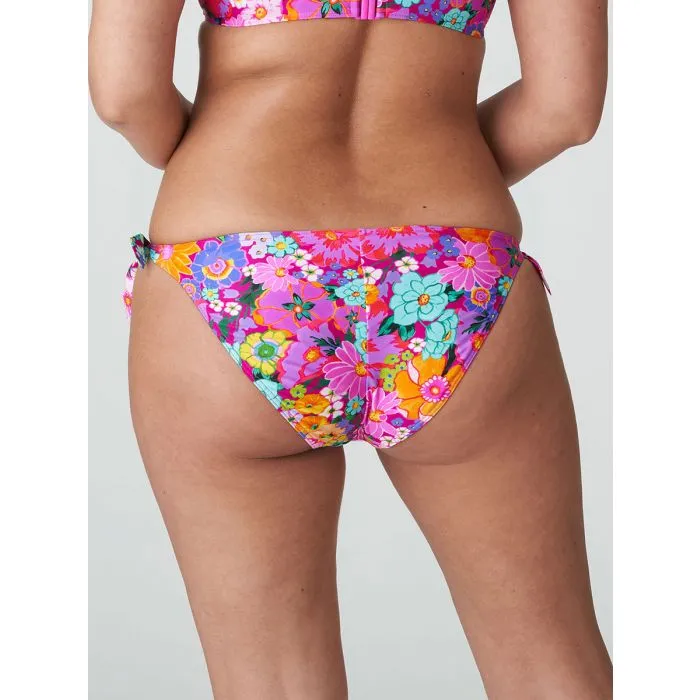 Parte de abajo bikini Primadonna Swim Najac Lazos 4011053 Floral Explosion