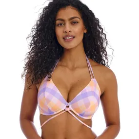 Parte de arriba Bikini Freya Swim Harbour island Halter con aros AS205504 Sorbet