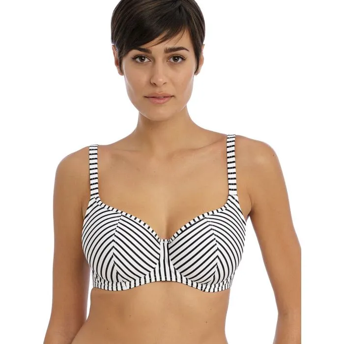 Parte de arriba Bikini Freya Swim Jewel cove con foam AS7231 Stripe Black