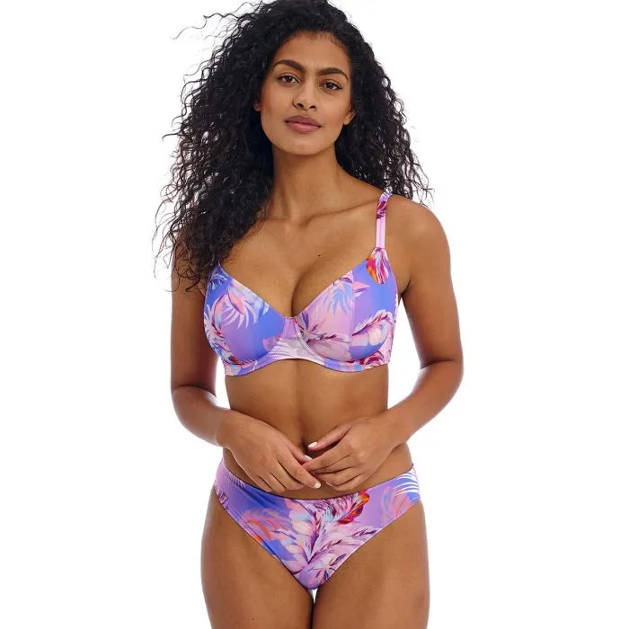 Parte de arriba Bikini Freya Swim Miami sunset Plunge con aros AS204902 Cassis