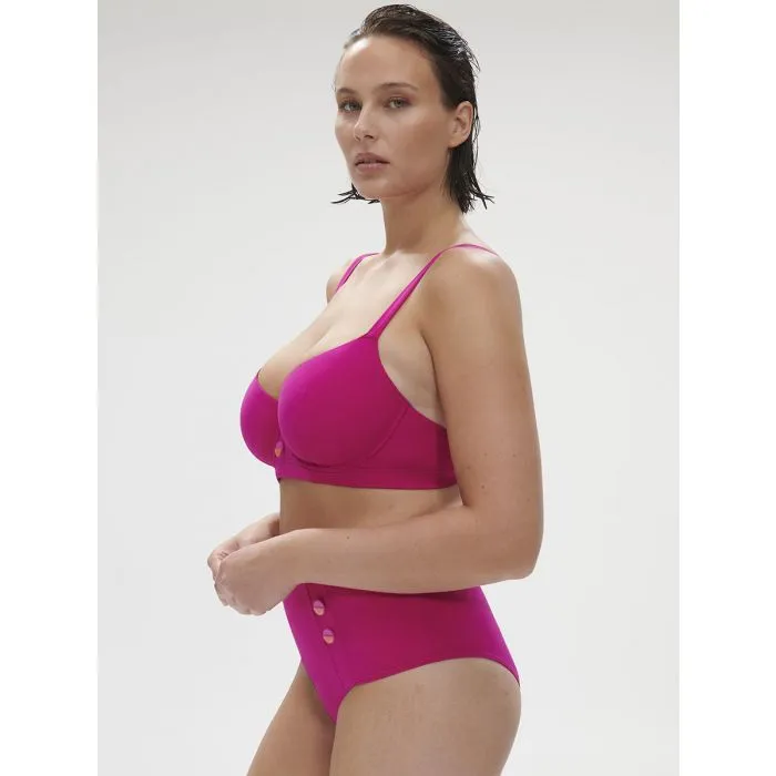 Parte de arriba Bikini Simone Perele Alati 1EBB21 Rose Hibisco