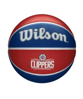 Pelota de Baloncesto Wilson Nba Team Tribute La Clippers Rojo