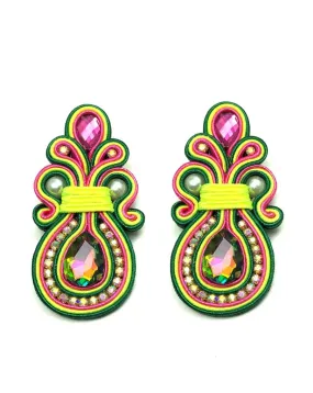 PENDIENTES BISUTERIA FLAMENCA GRANDES MUY BONITOS PARA TU VESTIDO DE FLAMENCA