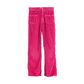 PEPY - Pantalón cargo de algodón slim en rosa