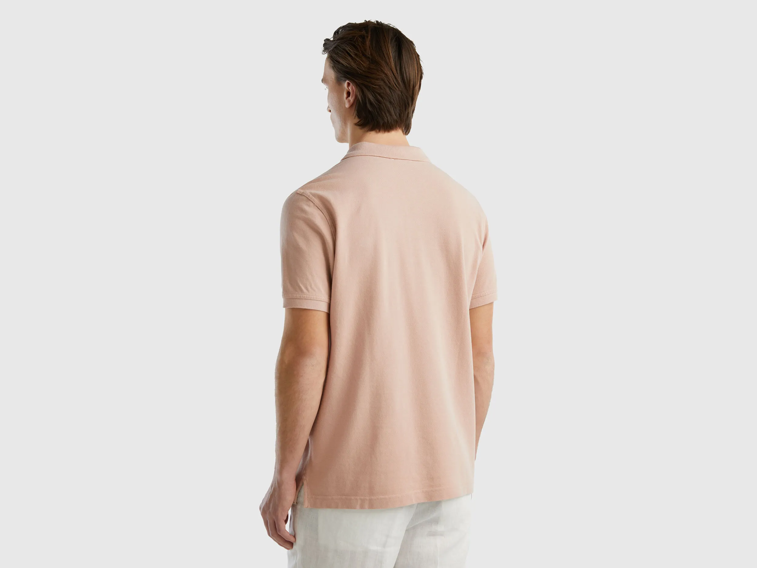 Polo rosa palo regular fit