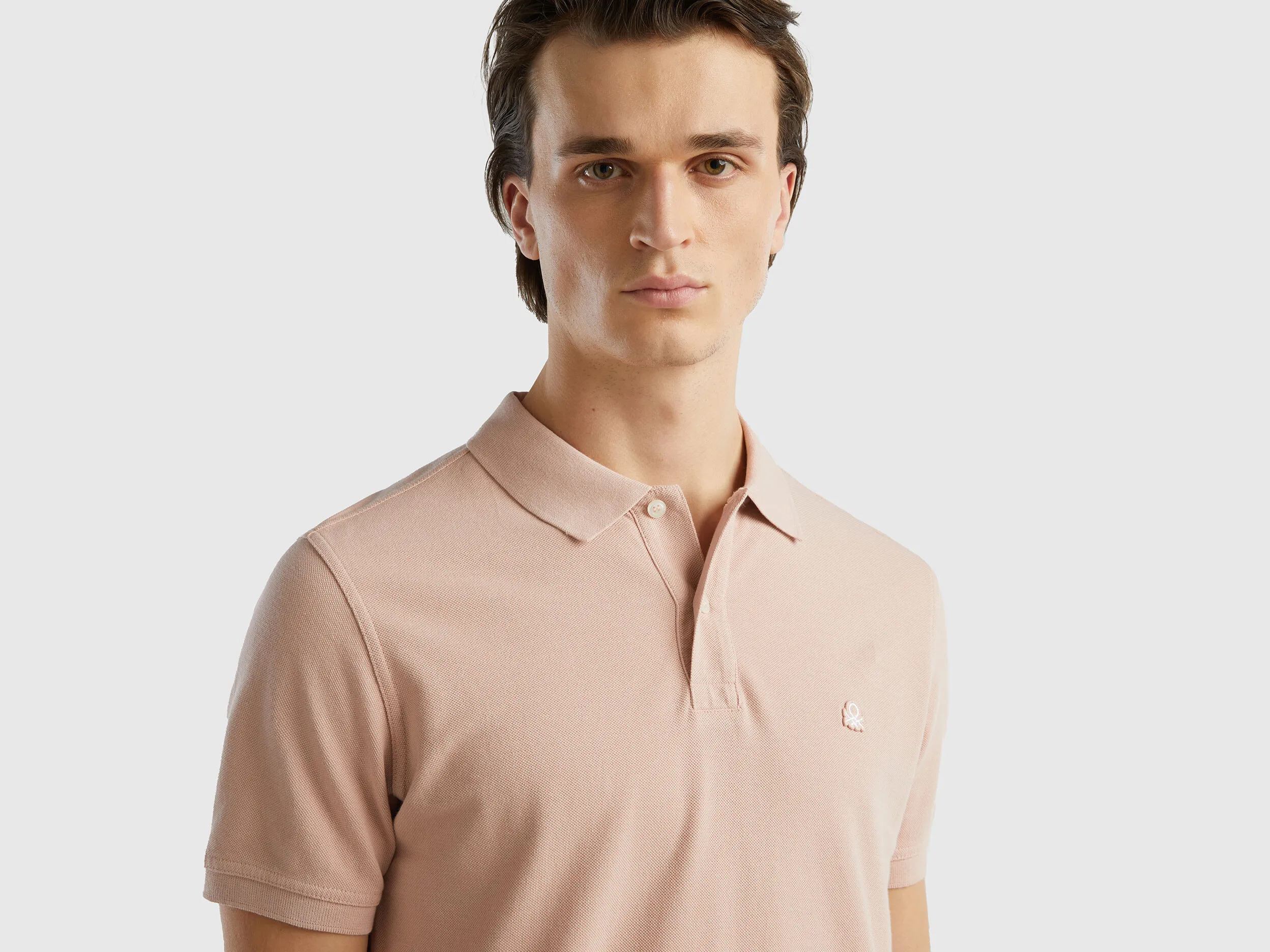 Polo rosa palo regular fit