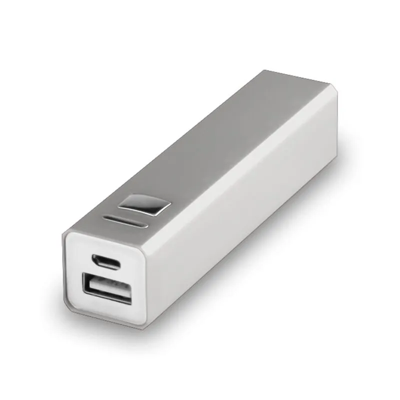 Power Bank Thazer 2200 mAh. 1 Salida USB. Entrada Micro USB. Cable Incluido