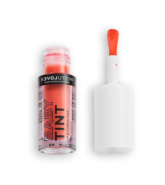 Revolution Relove - Tinte para labios y mejillas Baby Tint - Coral