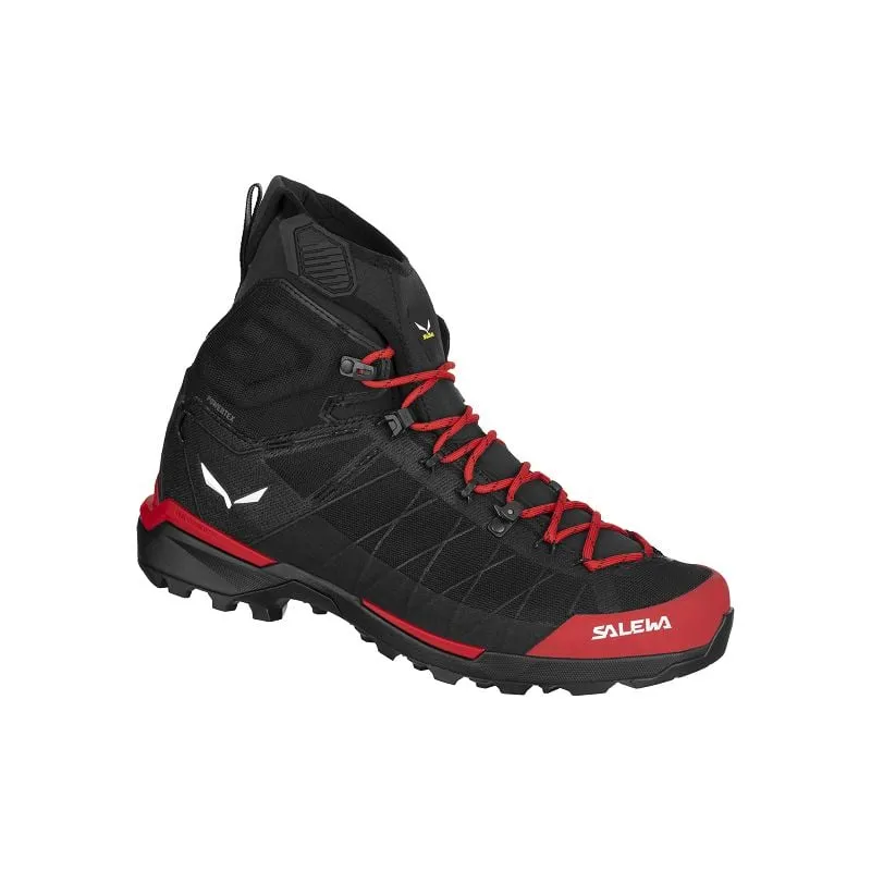 Salewa ORTLES LIGHT MID PTX (Flame/Negro) zapatillas mujer