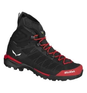 Salewa ORTLES LIGHT MID PTX (Flame/Negro) zapatillas mujer