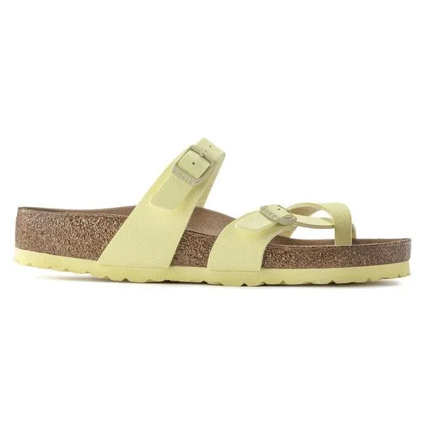 Sandalia Birkenstock Mayari Versión vegana Amarillo