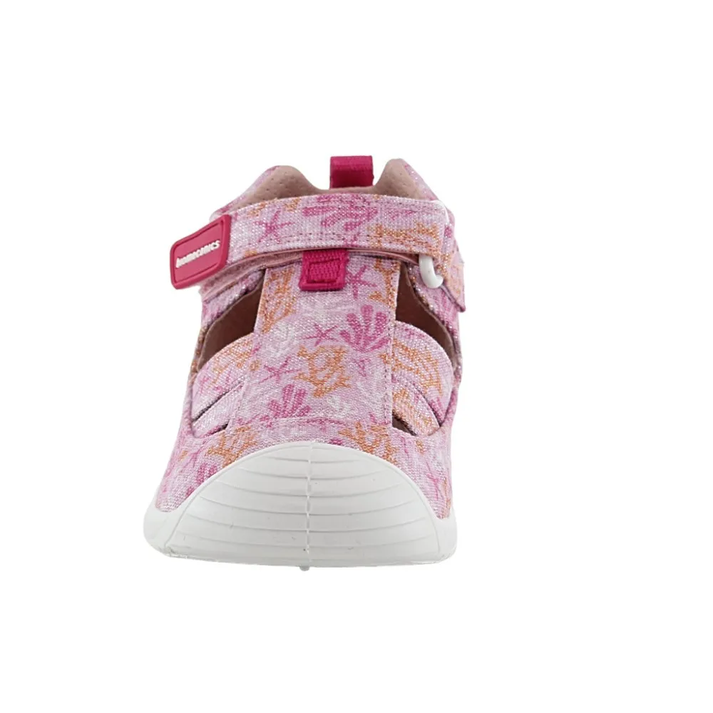 Sandalias de lona Biomecanics 242181-A Lila estampada