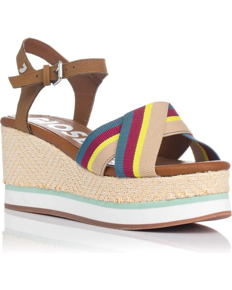 Sandalias de Mujer GIOSEPPO CUNAS 68386 CUERO MARRóN