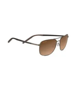 Serengeti Spello Sunglasses (Matte Espresso/Dark Brown/ Chocolate Brown Drivers Gradient)