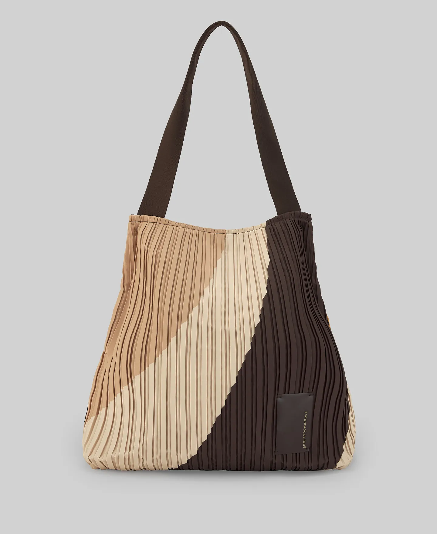 Shopper vertical grande crinkle mujer