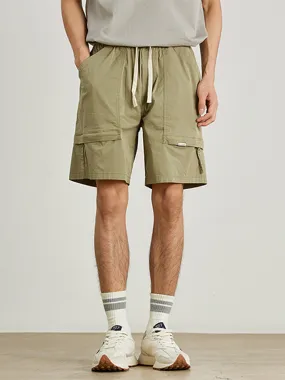 Shorts cargo sueltos con bolsillos grandes para hombre