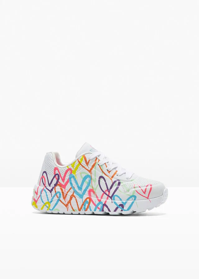 Sneakers bajos Blanco-estampado de colores