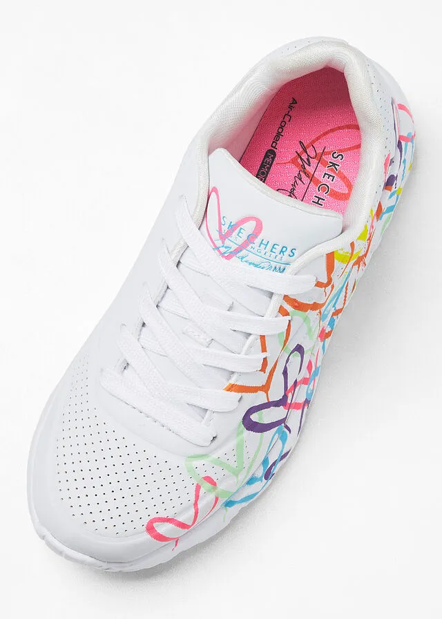 Sneakers bajos Blanco-estampado de colores