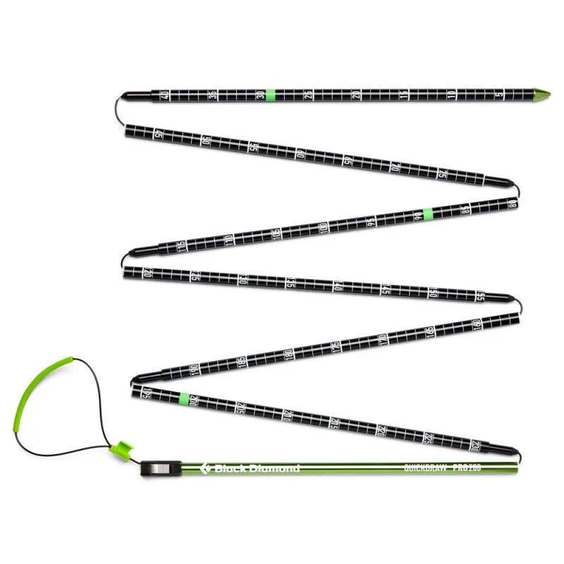 Sonda Black Diamond Quickdraw Sonda 280 (Negro/Verde)